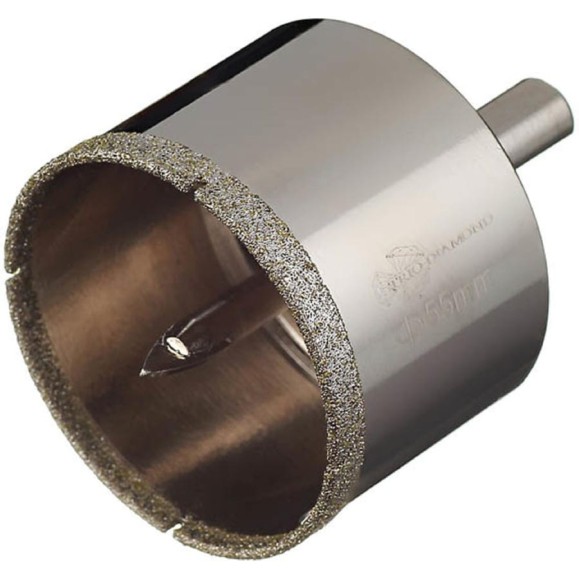 Коронка алмазная по керамике и кафелю с центрирующим сверлом TRIO-DIAMOND 55 мм 400055 Коронка алмазная по керамике и кафелю с центрирующим сверлом TRIO-DIAMOND 55 мм 400055
