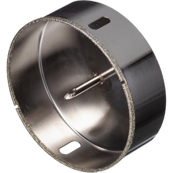 Коронка алмазная по керамике и кафелю с центрирующим сверлом TRIO-DIAMOND 120 мм 400120