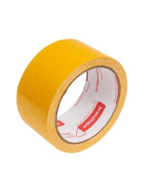 Двухсторонняя клейкая лента Brandtape ткань 48мм х 10м (упаковка 2 шт.) 4631177461033