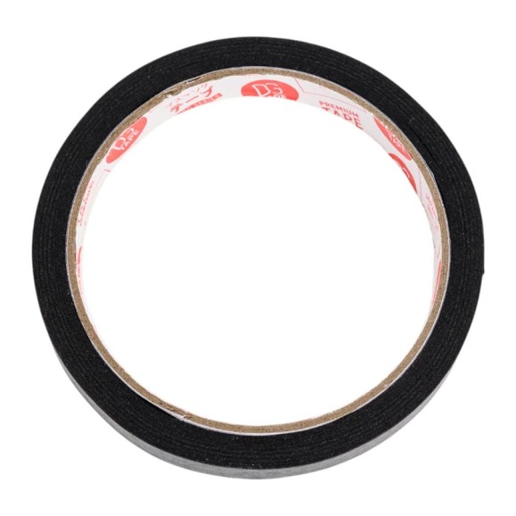 Клейкая лента бумажная черная DGTAPE Masking Tape Professional 12мм х 23м, набор 4 шт. MTP1223B4