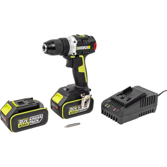 Аккумуляторная дрель-шуруповерт WORX Professional WU182X.2 Аккумуляторная дрель-шуруповерт WORX Professional WU182X.2