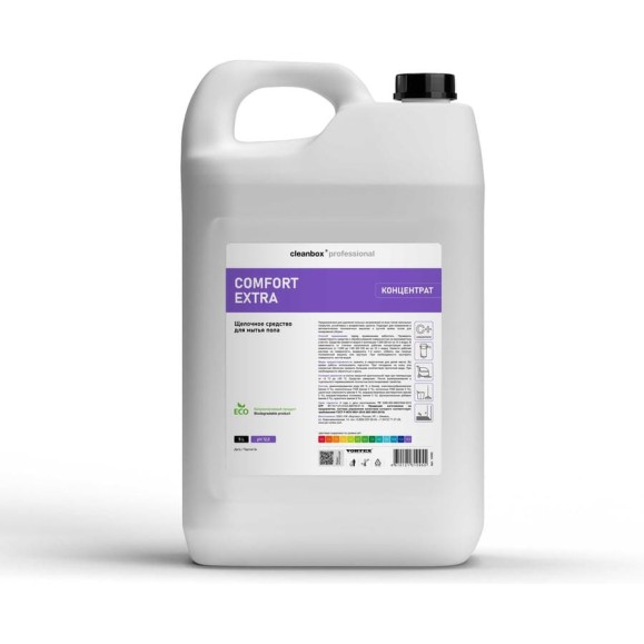 Средство для мытья пола щелочное COMFORT EXTRA (Комфорт Экстра) 5л CleanBox Professional 13065