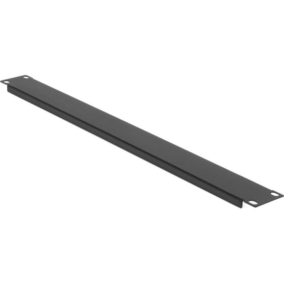 Панель ONTEK 1U заглушка, крепление 19 1U, черный RAL 9005 BLK1U-9005