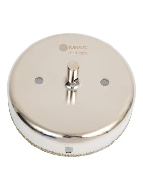 Коронка алмазная по керамике и стеклу с центрирующим сверлом MKSS Toolbox 110 мм KS-110