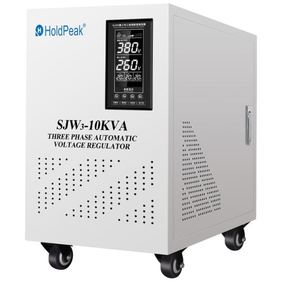 Трехфазный стабилизатор напряжения HoldPeak SJW3-10KVA Трехфазный стабилизатор напряжения HoldPeak SJW3-10KVA