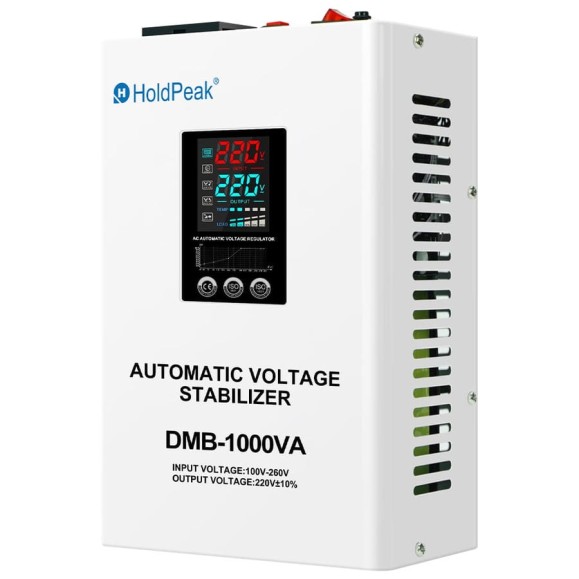 Однофазный стабилизатор напряжения HoldPeak DMB-1000VA