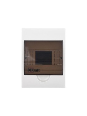 Корпус навесной модульный пластиковый DEKraft ЩРН-П-6, 6мод., IP41 31009DEK