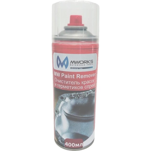 Очиститель красок и герметиков спрей MWORKS 400 мл MW Paint Remover SPRAY MWIN802504