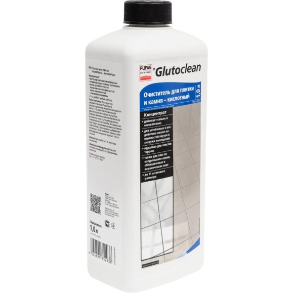 Кислотный очиститель для плитки и камня Glutoclean 035203092 Кислотный очиститель для плитки и камня Glutoclean 035203092