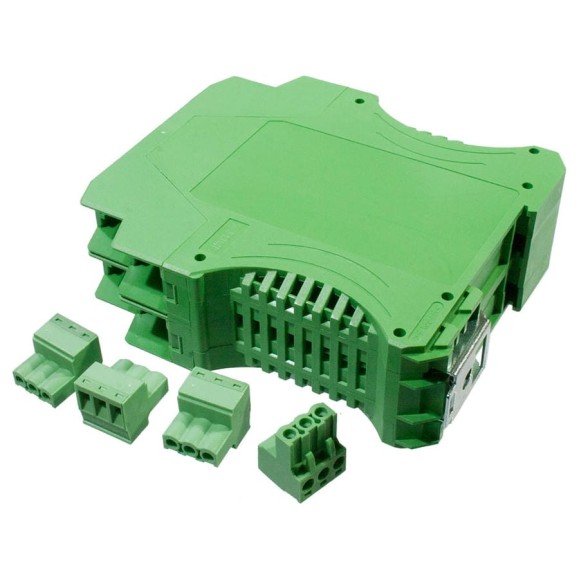 Корпус пластиковый SZOMK AK-DR-51 PA66 на DIN-рейку 114*100*35 2016912766