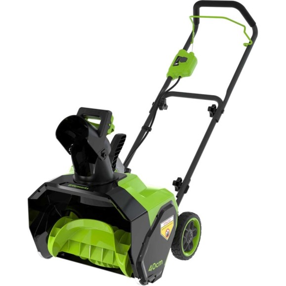 Снегоуборщик аккумуляторный GreenWorks G40ST40, 40V, 40 см, без АКБ и ЗУ 2603607 Снегоуборщик аккумуляторный GreenWorks G40ST40, 40V, 40 см, без АКБ и ЗУ 2603607