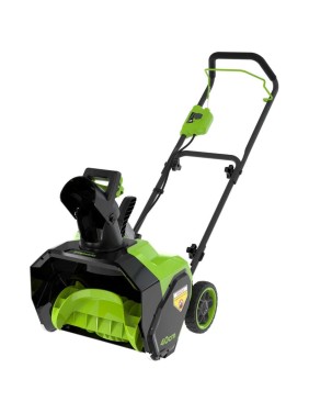 Снегоуборщик аккумуляторный GreenWorks G40ST40, 40V, 40 см,c 1хАКБ 4 Ач с USB и ЗУ 2603607USB4