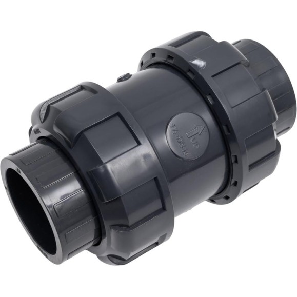 Пружинный обратный клапан НПВХ AQUAVIVA DN 50 уплотнения EPDM SHV050 50098