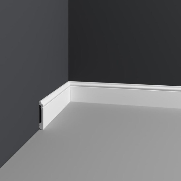 Плинтус ударопрочный R-LINE DECOR Rline (79x13x2000мм)/ 3 шт R1-07913