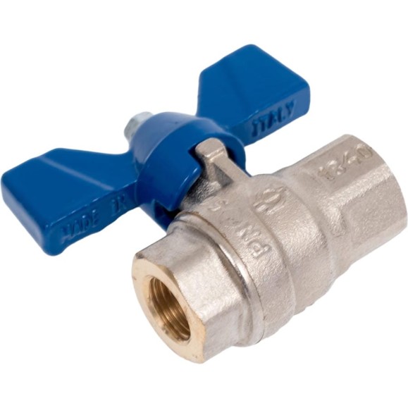 Кран шаровой FIV 1/4" г/г, бабочка 80001015 Кран шаровой FIV 1/4" г/г, бабочка 80001015