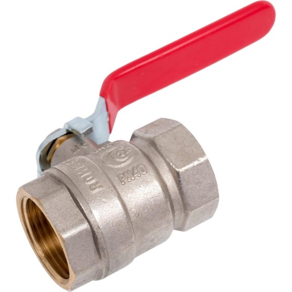 Шаровой кран ROMMER RBV-0001-2110325 неполнопроходной, ВР/ВР, ручка рычаг 1 RG00938RJN6SG4
