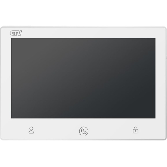 Комплект цветного видеодомофона CTV -DP3713 Astra Plus Kit WBr (вызывная панель -D40 Plus и монитор -M3713 Astra Plus), поддержка формата Full HD, монитор с экраном 7") 10-0001122