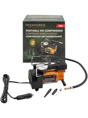 Компрессор автомобильный Rockforce 12V, производительность 30л/мин RF-580(63197)