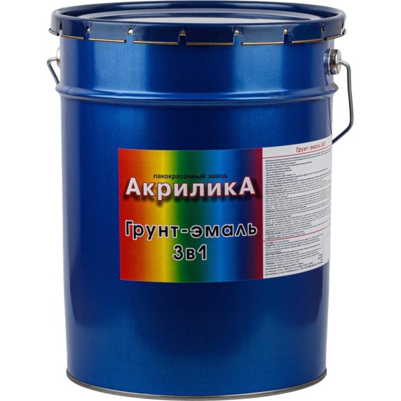 Грунт-эмаль 3в1 TyumTerm черная, 6 кг 4657840576200 Грунт-эмаль 3в1 TyumTerm черная, 6 кг 4657840576200