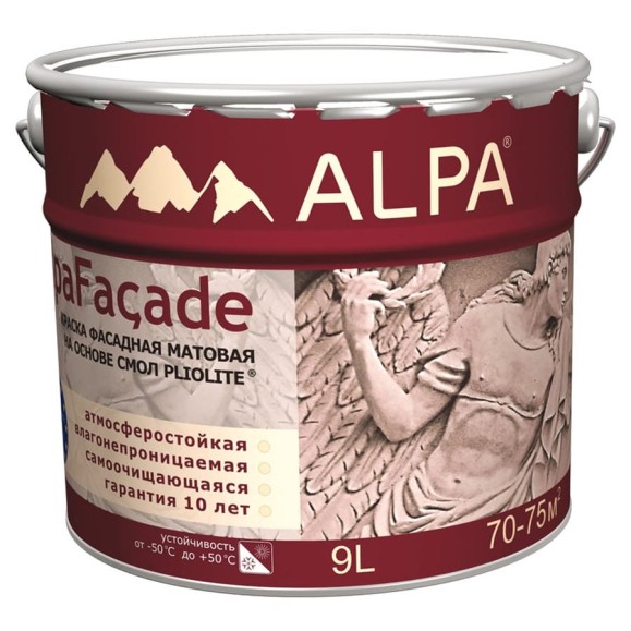 Альпафасад ALPA база С, 8.16л 3488570012130 Альпафасад ALPA база С, 8.16л 3488570012130