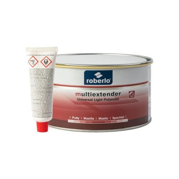 Шпатлевка ROBERLO 2K MULTIEXTENDER облегченная универсальная + отв /1,5L white 69791