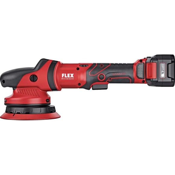 Аккумуляторная эксцентриковая полировальная машина FLEX XFE 15 150 18.0-EC C 18.0 В 493864 Аккумуляторная эксцентриковая полировальная машина FLEX XFE 15 150 18.0-EC C 18.0 В 493864