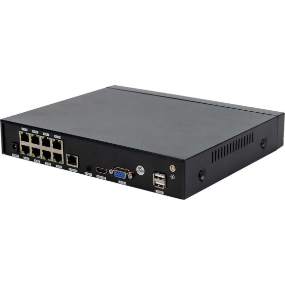 Видеорегистратор IP Novihome 8-канальный с поддержкой PoE производитель серия NH-RIP85MPE версия M9611
