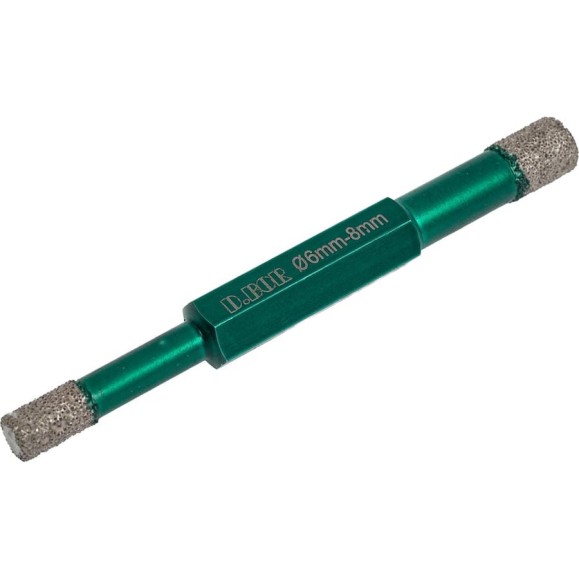 Алмазное сверло-коронка, двухстороннее D.BOR KERAMOGRANIT-DRY 6x8х80 мм D-KG-D-DDCD-0608 Алмазное сверло-коронка, двухстороннее D.BOR KERAMOGRANIT-DRY 6x8х80 мм D-KG-D-DDCD-0608