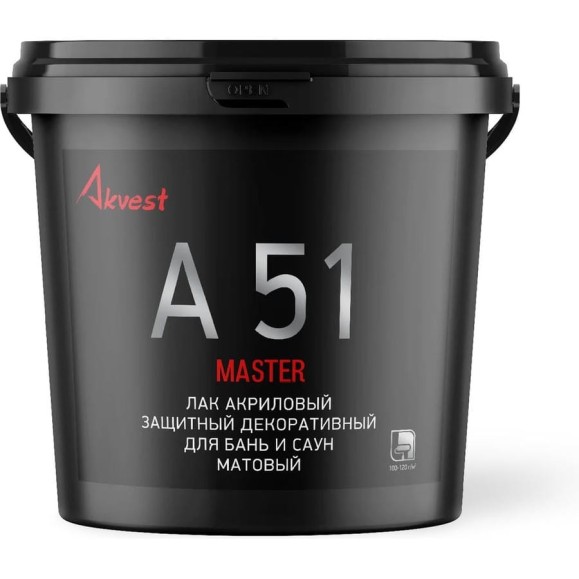 Лак для бань и саун Akvest 2 кг А-51 00037-2