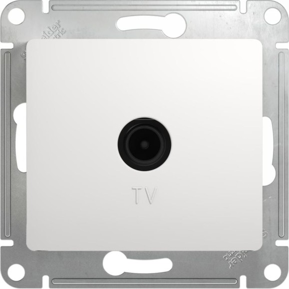 Механизм розетки TV 1-м Systeme Electric (Schneider Electric) Glossa, проходной, 4 DB, белый, арт. GSL000192 Механизм розетки TV 1-м Systeme Electric (Schneider Electric) Glossa, проходной, 4 DB, белый, арт. GSL000192