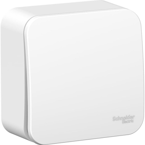 1-клавишный выключатель Systeme Electric (Schneider Electric) BLANCA О/У cх.1, 10А, 250B,белый BLNVA101001