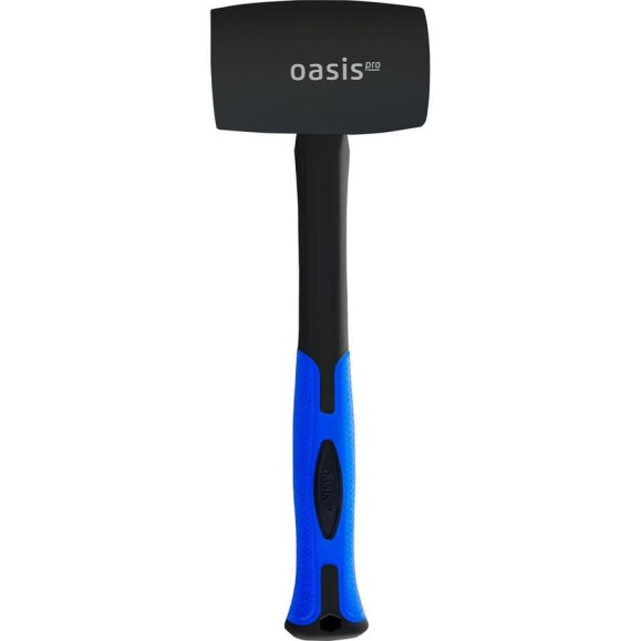 Киянка резиновая OASIS (черная) с фибергласовой рукояткой Pro 680г 103010901012 Киянка резиновая OASIS (черная) с фибергласовой рукояткой Pro 680г 103010901012