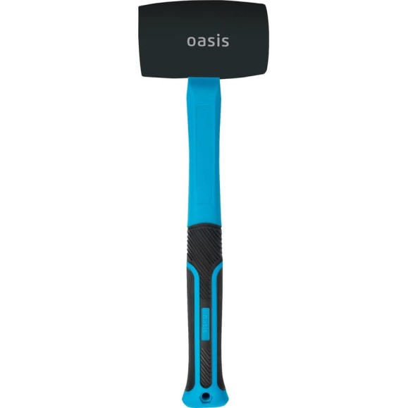 Киянка резиновая OASIS черная, с фибергласовой рукояткой, 450 г 103010901009 Киянка резиновая OASIS черная, с фибергласовой рукояткой, 450 г 103010901009