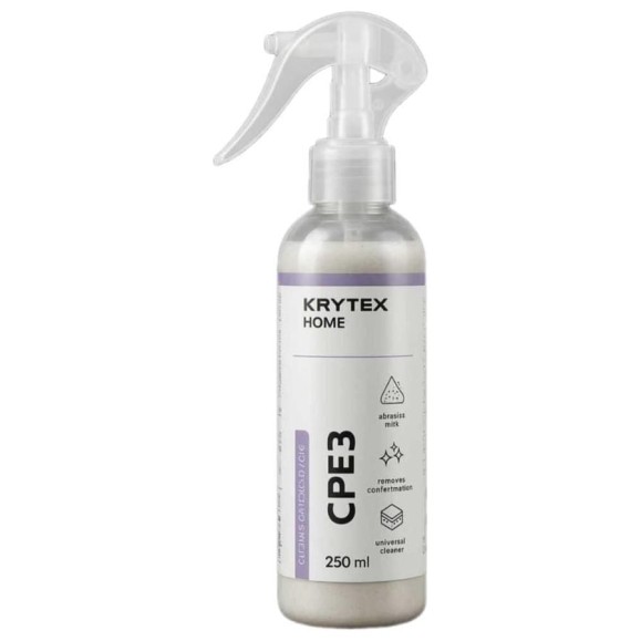 Средство для чистки KRYTEX HOME СРЕЗ - стеклокерамика, индукционные плиты, стекло и душевые кабины, 250 мл. HOME СРЕЗ 250мл KRYTEX HOME СРЕЗ 250мл