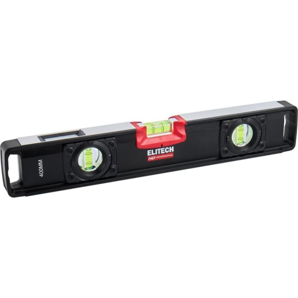 Уровень пузырьковый Elitech 40 см,3 глазка 320301 HD 207198