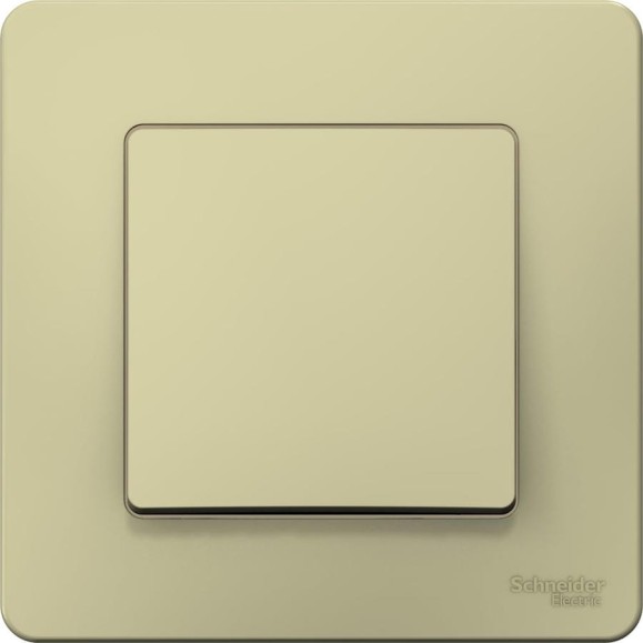 Переключатель Systeme Electric Blanca внутр Беж 1-клавишный cх.6, 10А, 250B SE BLNVS010607