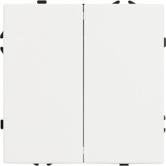 Механизм выключателя двухклавишный проходной Arlight SWT-NOBE-MKP2-SFPL-WH 1шт 054242 Механизм выключателя двухклавишный проходной Arlight SWT-NOBE-MKP2-SFPL-WH 1шт 054242