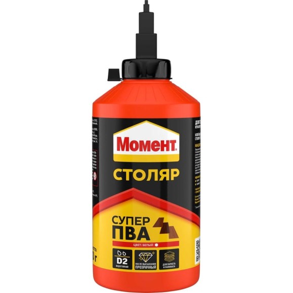 Клей Super PVA МОМЕНТ Столяр 750 г Б0023084 422988