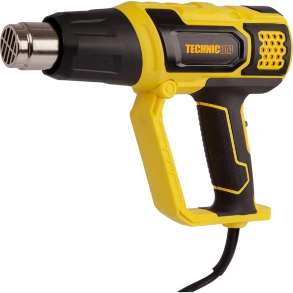 Фен строительный TECHNICOM 2000Вт, 60С-600С, 300-500 л/мин TC-HG2000 Фен строительный TECHNICOM 2000Вт, 60С-600С, 300-500 л/мин TC-HG2000