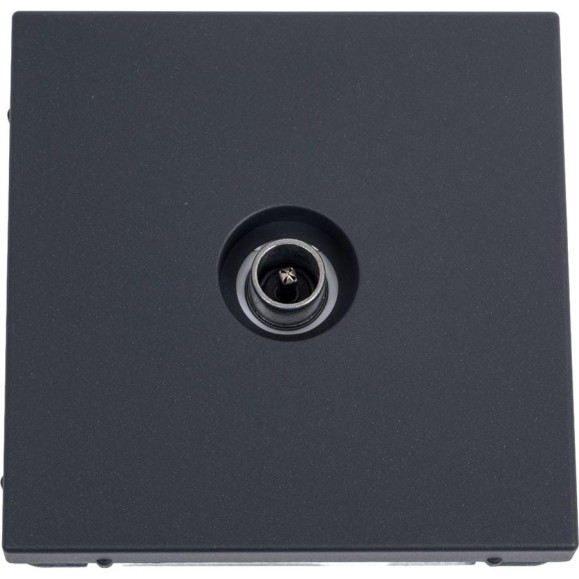 TV Розетка проходная Systeme Electric ArtGallery, 4DB, механизм, Лотос GAL001392 GAL001492