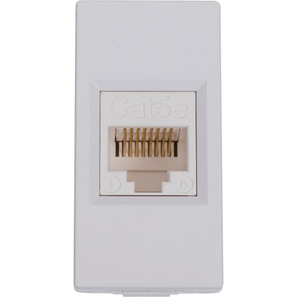 Розетка Systeme Electric W45 1XRJ45 CAT.5E ФОРМАТА 45x22,5 БЕЛАЯ RAL 9003 RIN-145K5E-B Розетка Systeme Electric W45 1XRJ45 CAT.5E ФОРМАТА 45x22,5 БЕЛАЯ RAL 9003 RIN-145K5E-B