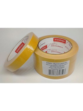 Двухсторонняя клейкая лента Brandtape полипропилен 19мм х 25м (упаковка 3 шт.) 4631178306593