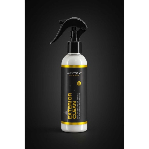 Очиститель кузова автомобиля KRYTEX EXTERIOR CLEAN сухая мойка, полироль, защита ЛКП, гидрофобный эффект, 250мл. EXTERIOR CLEAN 250мл Очиститель кузова автомобиля KRYTEX EXTERIOR CLEAN сухая мойка, полироль, защита ЛКП, гидрофобный эффект, 250мл. EXTERIOR CLEAN 250мл