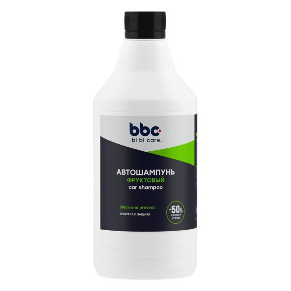 Автошампунь BiBiCare полирующий эффект, Fruit, 1 л 4123
