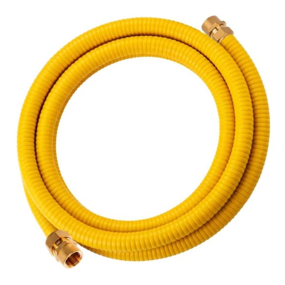 Комплект гофрированная труба VETONA в оболочке 15А 10м с муфтами (F) газ 15x1/2 (2 шт.) 101880