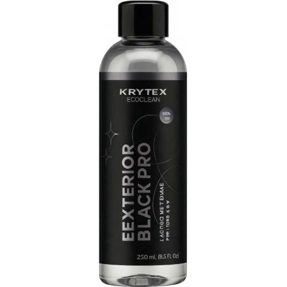 Жидкая резина для шин и пластика KRYTEX 250мл. восстановление цвета, блеск, чернение. EXTERIOR BLACK PRO Жидкая резина для шин и пластика KRYTEX 250мл. восстановление цвета, блеск, чернение. EXTERIOR BLACK PRO