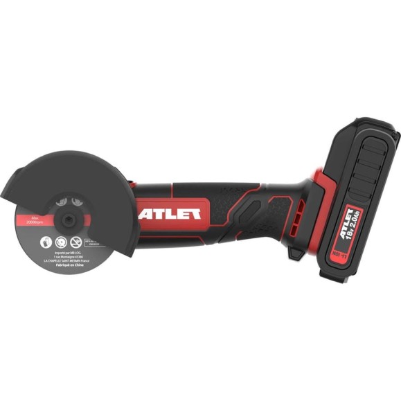 Аккумуляторная угловая шлифовальная машина ATLET CGA18MD1H.1 Аккумуляторная угловая шлифовальная машина ATLET CGA18MD1H.1