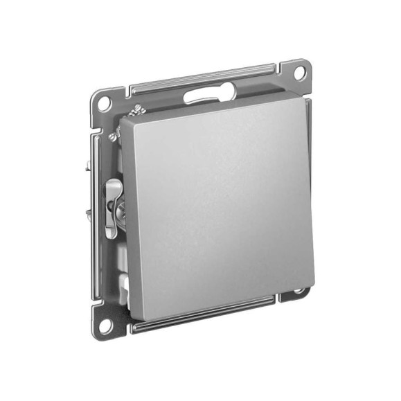 Одноклавишный механизм выключателя Systeme Electric ATLAS DESIGN сх.1 10АХ алюминий ATN000311 Одноклавишный механизм выключателя Systeme Electric ATLAS DESIGN сх.1 10АХ алюминий ATN000311