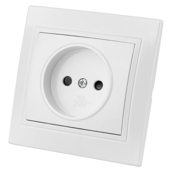 Розетка с защитными шторками, белая 2П 10А 250В TDM ELECTRIC Таймыр SQ1814-0015 Розетка с защитными шторками, белая 2П 10А 250В TDM ELECTRIC Таймыр SQ1814-0015
