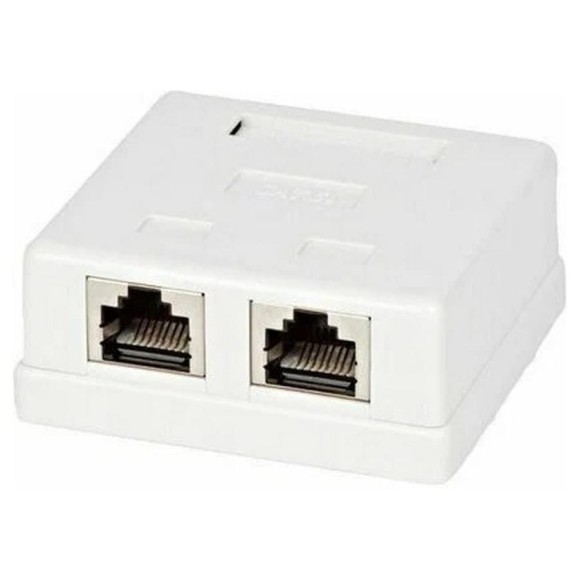 Компьютерная розетка Pro Legend RJ-45, 2 порта, накладная PL1260-2
